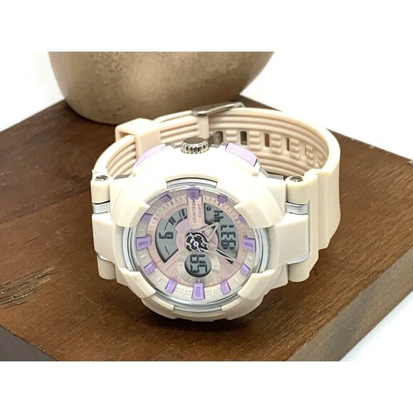 Armitron Women's Watch 25/6451 Quartz Analog Digital Pink Purple Dial Re… - Picture 8 of 14